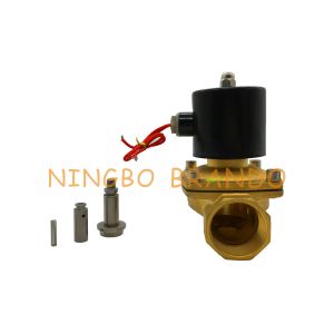 2 Way DN40 Big Oriffice UW-40 2W400-40 1-1/2" Brass Body Normally Closed