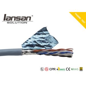 HDPE Insulation Bare Copper PVC LSZH Cat6 SFTP Cable