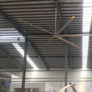 China Powerful 5Pcs Al-Mg Alloy Blade 7.3m 24FT Industrial HVLS Fan for Warehouse Cooling and Ventilation on sale
