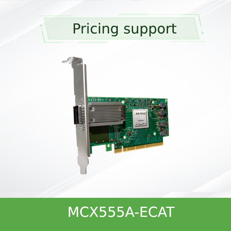 High-Speed Connectx-5 EDR Adapter Card for 100GB/S Networking MCX555A-Ecat