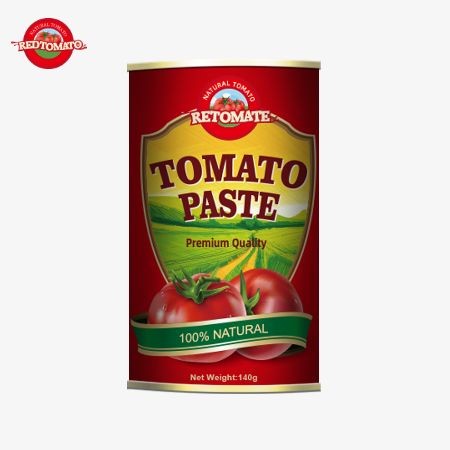 140g Canned Tomato Paste Featuring An Innovative Easy-Open Lid In Accordance