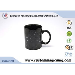 Wholesale Black Star Signs Constellation Heat Sensitive Magic Mug , Straight Shape from china suppliers