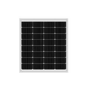 100W Efficiency Glass Solar Module Mono Solar Cell Strong 20V For LED Light