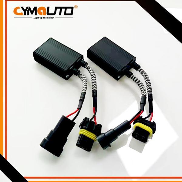 Quality H1 H3 Headlight Retrofit Tools 12V Error Free Canbus Decoder LED for sale