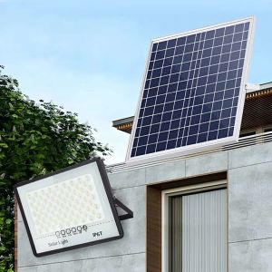 Four In One Lamp Beads Solar Landscape FloodLights IP67 With Remote