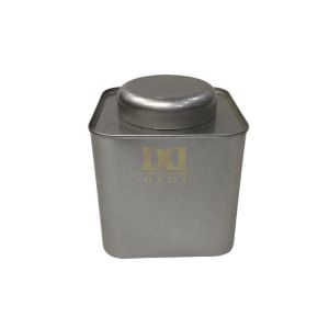 DADI Metal Tea Tin Box Customization Square Empty Tea Tin Boxes Support OEM