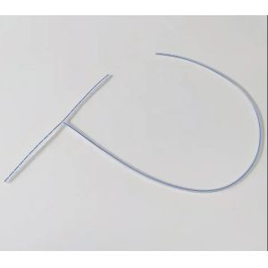 Surgical Supplies Silicone T Biliary Drain Perforated T-Shaped Drainage T Tube