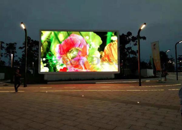 outdoor led display screen video wall for commercial advertising