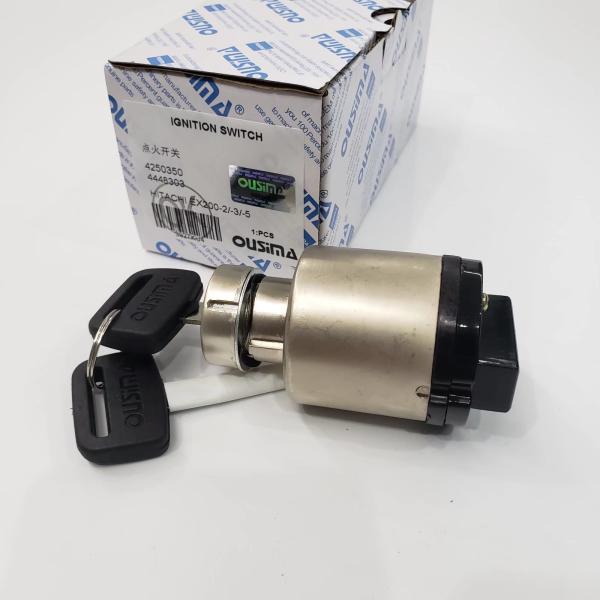Hitachi Excavator Ignition Switch 4250350 4448303 For EX200-2 EX200-3 EX200-5