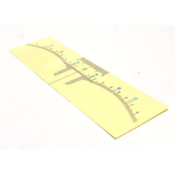 Super Adhesive Eyebrow Ruler for Permanent Makeup Microblading Tattoo Measurement Tool