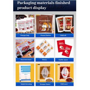 High Quality Chili Sauce Packaging Machine for Cream Honey Filling Machine