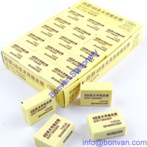 Wholesale store selling box packed pencil eraser 4b office eraser, 4b rubber eraser from china suppliers