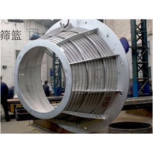 Customized Thickness Square Hole Centrifuge Basket with Galvanized Surface