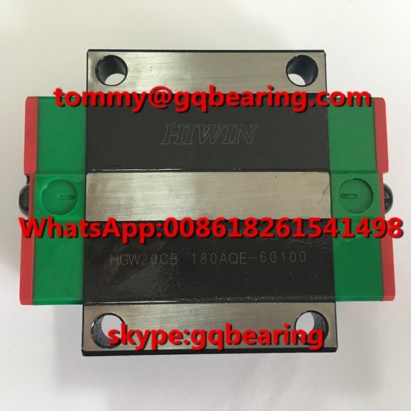 GCR15 Steel Material HIWIN HGW20CB Flange Type Linear Guideway