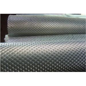 Customized Galvanized Welded Wire Mesh Pannel , Aluminum Expanded Mesh Plate