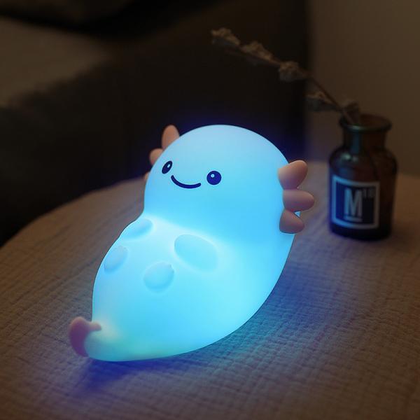 Modern Home USB Night Light Hexagonal Dinosaur Baby Fish LED With Touch Sensor