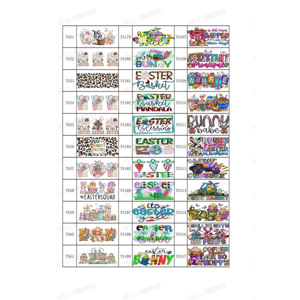 Free Artwork Services Decal UV DTF 16oz 20oz 3D Cup Wrap Transfers