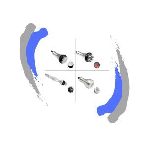 4 in one dissolve fat physiotherapy body sculpting ultrasound cavitation