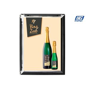 Black Four Sided Snap Open Poster Frames / Square Corner A3 Poster Holder