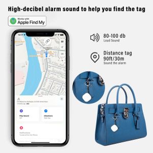 3V Smart Bluetooth GPS Lost Item Tracker For Apple Find My APP ITag Anti Lost