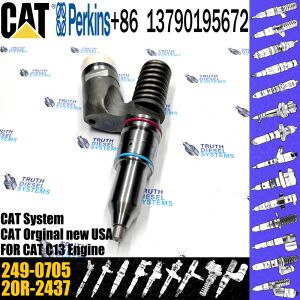 Diesel engine fuel injector 249-0705 10R-3258 10R-2977 10R-6162 20R-2437 212
