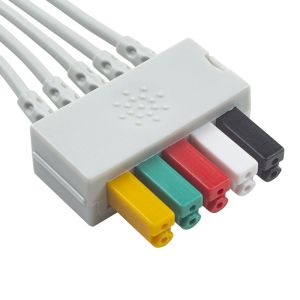 Siemens/Drager 5956359 MP03414 ECG Leadwire 5Lead ECG Detachable Cable
