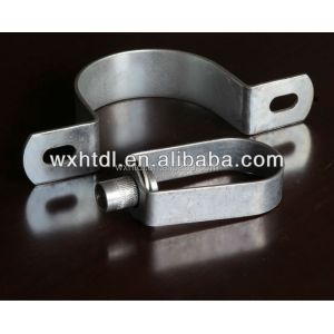 Spring Split Ring Pipe Securing Clamp Hanger