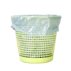 Heavy Duty Can Liner Plastic Bag On Roll With Star Seal Bottom Logo Customizable