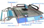 Desktop Automatic SMD / SMT Pick And Place Machine With Vision System CHMT48VA