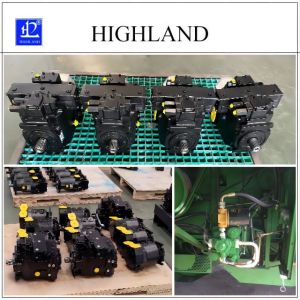 China Cotton Picker Hydraulic 130ml/R Motor Pump System Higher Efficiency on sale
