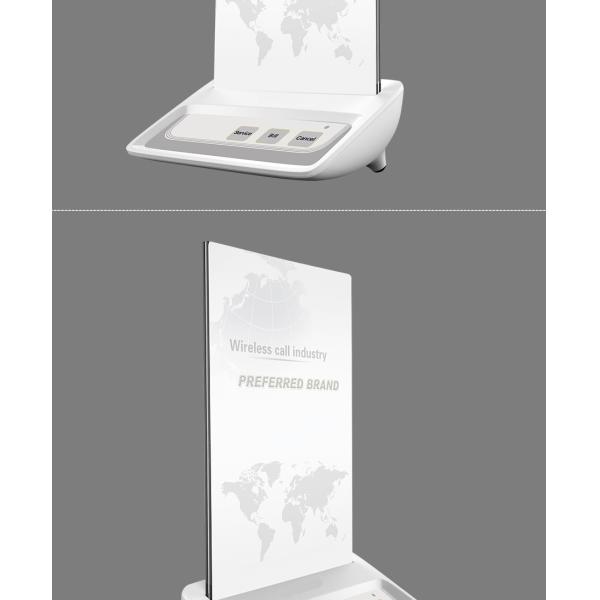 wireless advertising buttons for guests call waiters service/bill/cancel other label customized