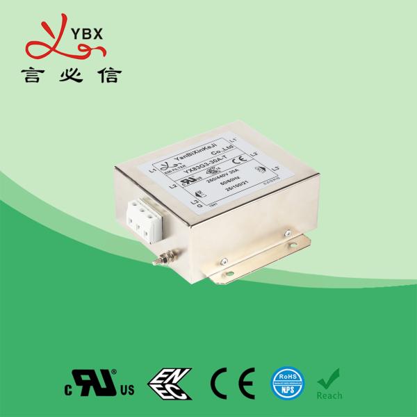 Quality Yanbixin 8 Amp Electric RFI Power Filter , RFI Power Line Filter For Locomotive for sale