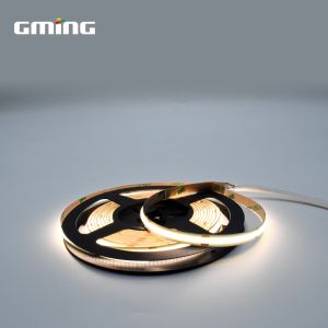 Warm White Cob Led Strip 12v 24v 4mm Wide Waterproof With Bright 480 Beads