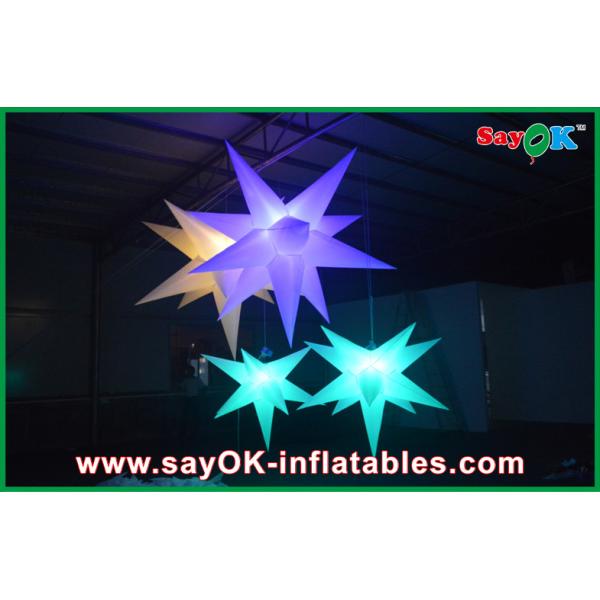Led Party Inflatable Lighting Decoration Beautiful Inflatable Star