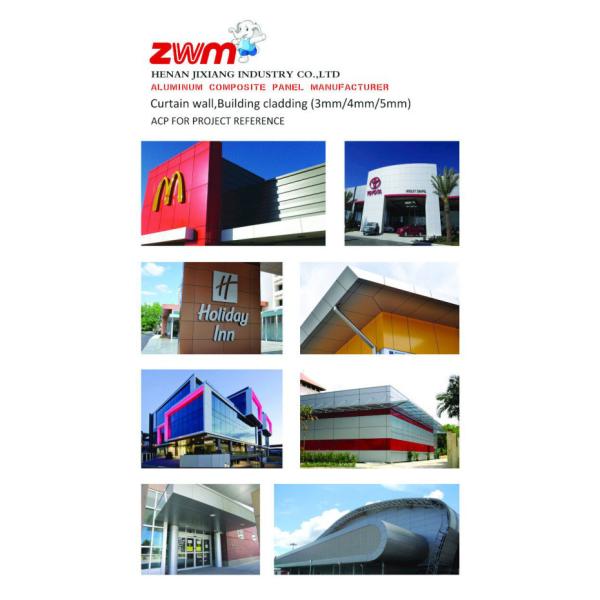 Fireproofing AA3003 6M PE Aluminum Composite Panel