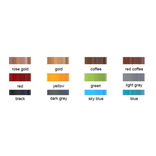 Golden Color Mirror Surface 70cm Tall Stainless Steel planter