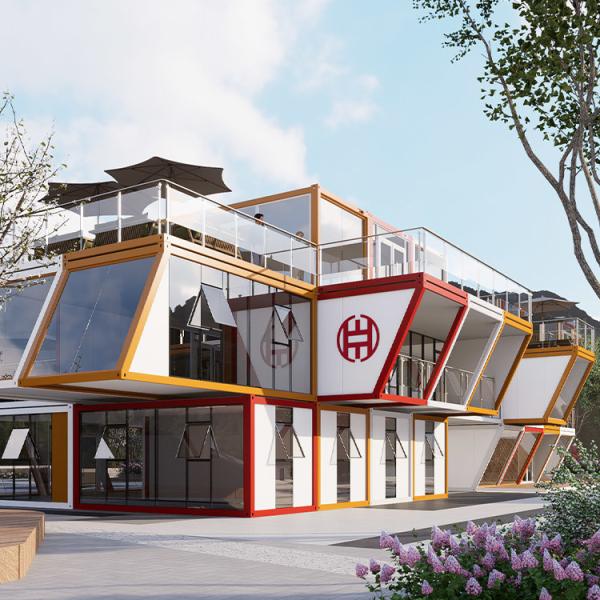 Quality Modern Design Style 20ft Prefab Modular Container House with Online Technical Support for sale