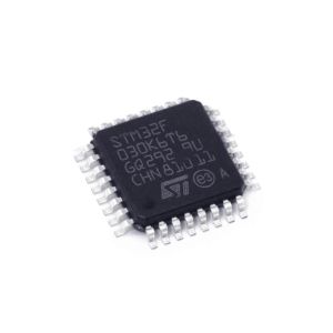 China STMicroelectronics STM32F030C8T6 electronic Components Smd C1 32F030C8T6 14 Pin Microcontroller on sale