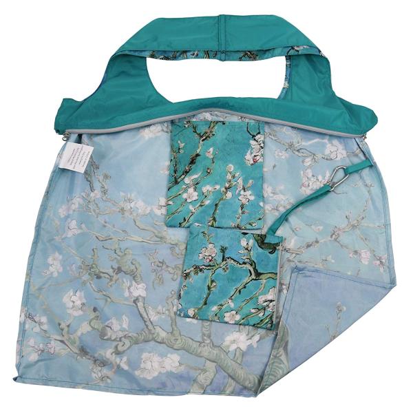 190T Polyester Folding Shopping Bags Lightweight Foldable Tote Bag