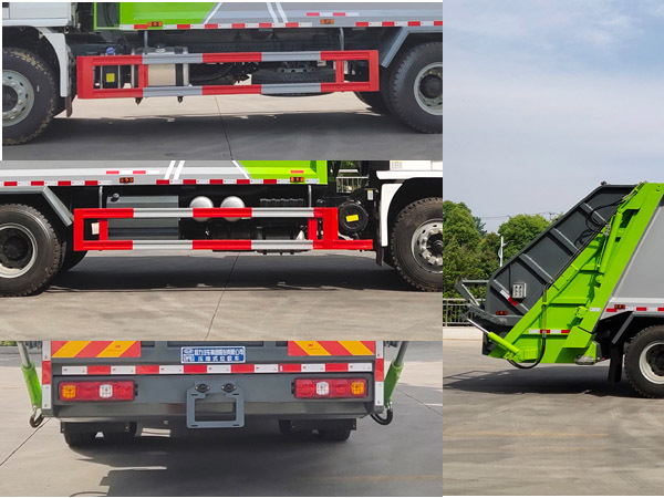 High-Efficiency Compression Garbage Truck with Large Capacity for Automated Waste Collection and Transport