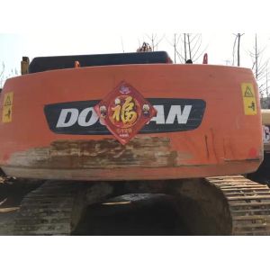 secondhand doosan dh225-7 chain excavator