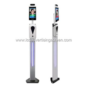 Face Recognition Attendance and Detection Infrared Temperature 8 Inch Screen