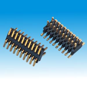 Wholesale Dual Row PCB Header Connector , SMT Spacer Board To Board Pin Header 0.8*1.2mm from china suppliers