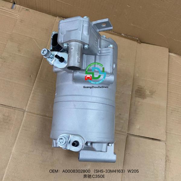 A0008302800 Electric Vehicle AC Compressor Mercedes C E GLC GLE S-Class Oil Electric Hybrid Compressor