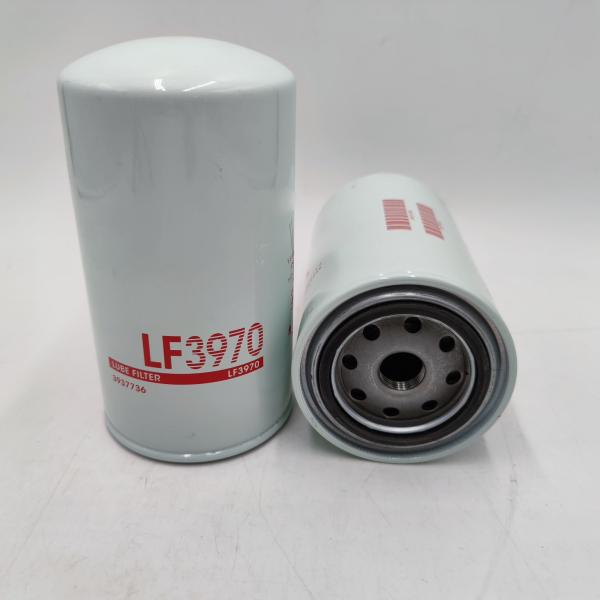 Stainless Steel Cover Fuel Filter LF3970 and Latest Design for Construction Machinery