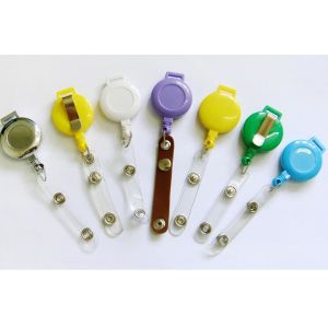 Eco Friendly Carabiner Retractable Badge Holder With Abs Material