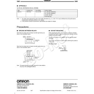 G6D-1A-ASI-12VDC Omron orignal new electromagnetic relay