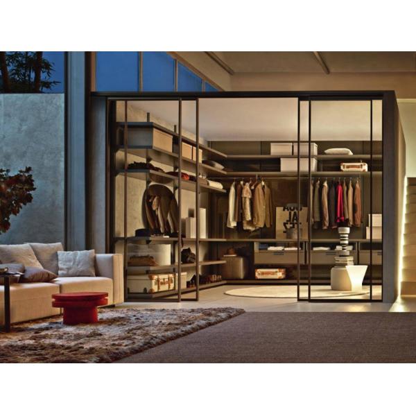 YALIG 2D / 3D Custom Made Italian Style Modern Bedroom Wardrobe Design for Apartment