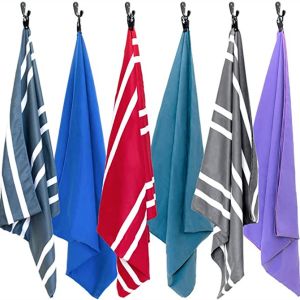 80% Polyester 20% Polyamide Square Fast Drying Travel Towel