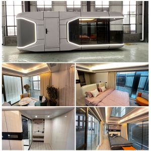 2 Bedroom Prefabricated Modular Houses Hotei Space-Saving Capsule Hotel